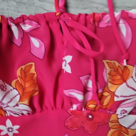 Sexy HOT Pink Midi Dress Labelle 9 - Picture 10 of 10